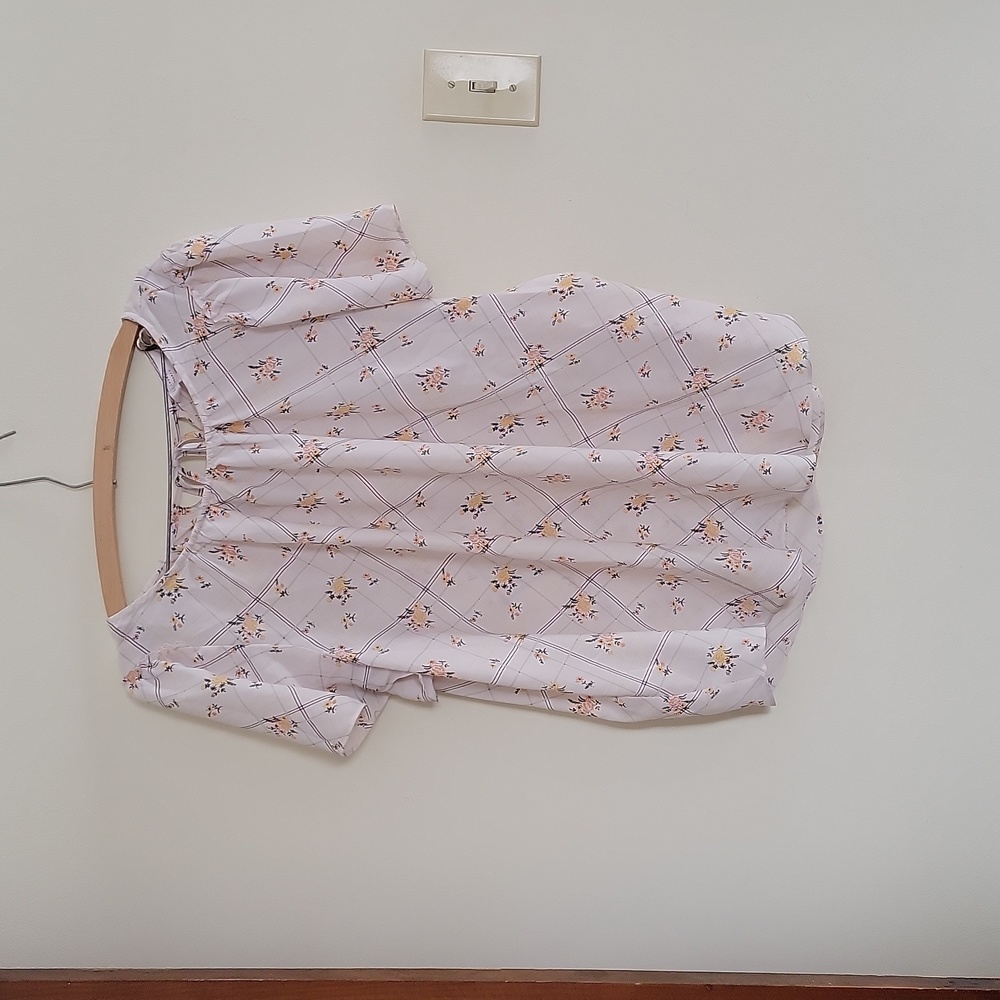 Lauren Conrad sheer blouse